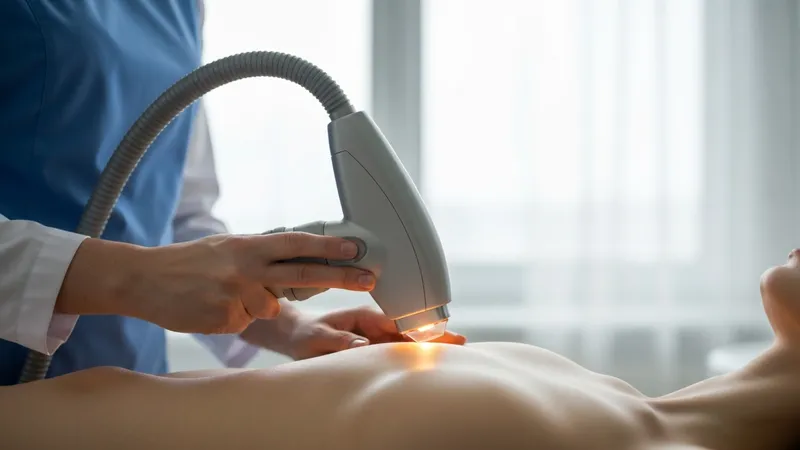 Comment la peau réagit au laser